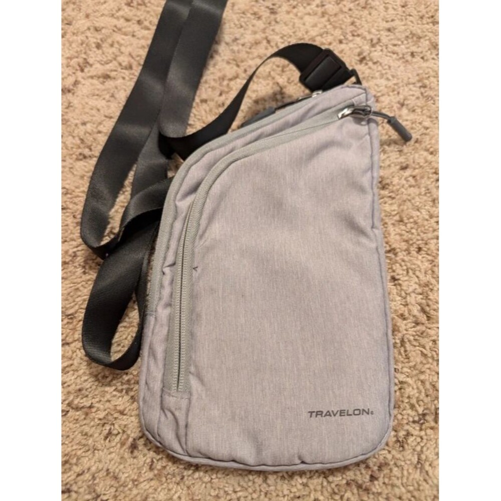 Travelon Crossbody Pouch Multiple Pockets